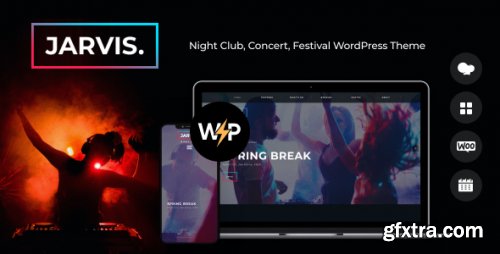 Themeforest - Jarvis - Night Club, Concert, Festival WordPress Theme 14397077 v1.8.10 - Nulled