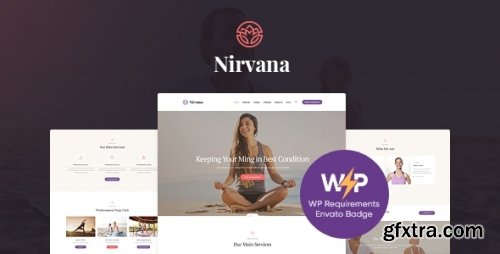 Themeforest - Nirvana | Yoga Studio and Fitness Club WordPress Theme 19781543 v1.3.0 - Nulled