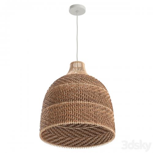 HQ Rattan Pendant Light Wicker Large