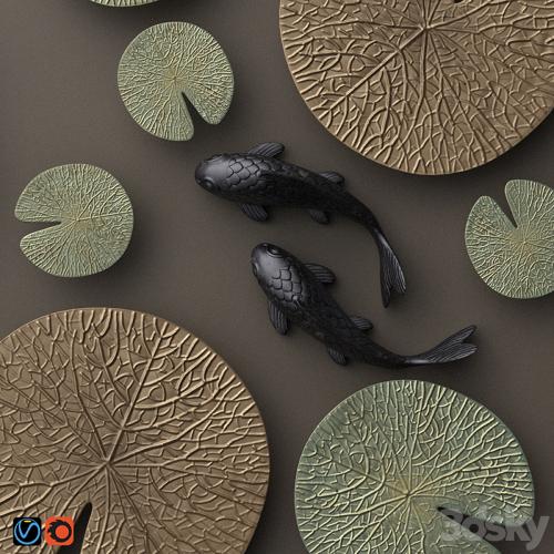 NAGA wall decor set 1