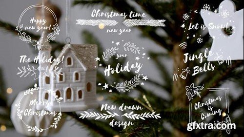 Videohive Christmas Titles Pack 49191626