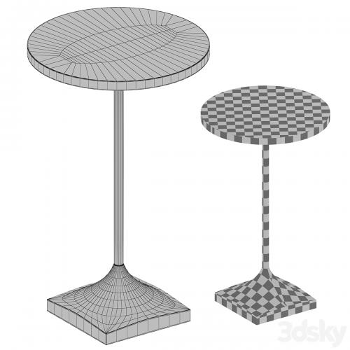 Prost Small Metal Drink Table (Crate and Barrel)