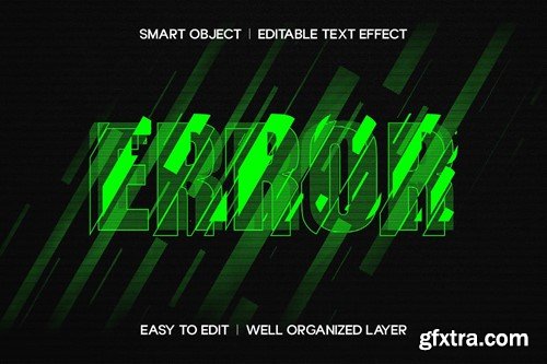 Slice Text Effect UZLUJBB