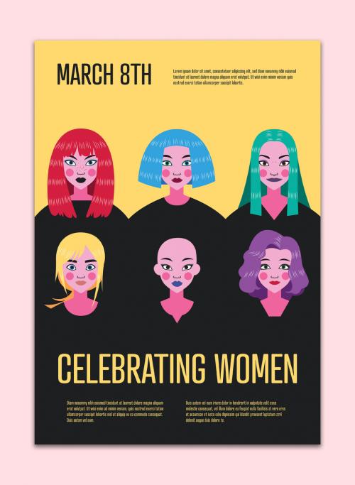 Women's Day Poster Layout - 322873364