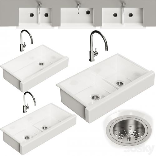 KOHLER - Whitehaven sink set with faucet