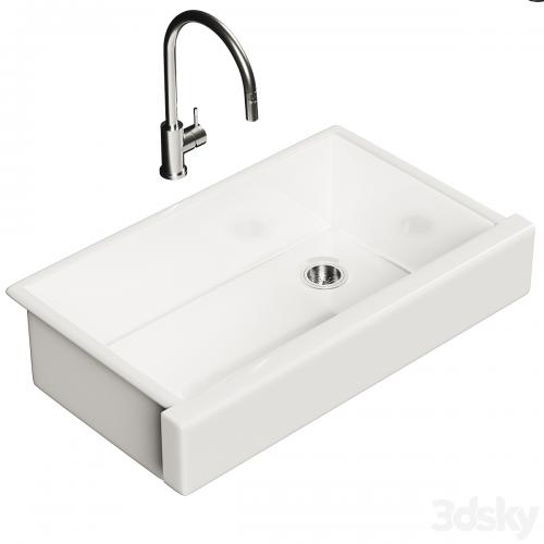 KOHLER - Whitehaven sink set with faucet