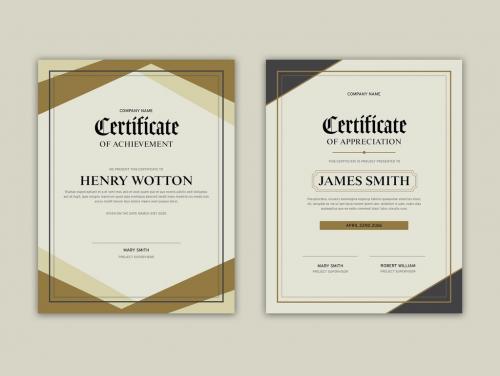 Certificate of Appreciation Layout Set - 323053765