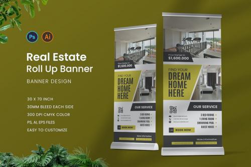 Real Estate Roll Up Banner