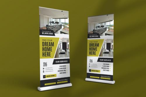 Real Estate Roll Up Banner