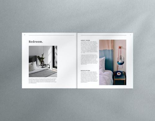 Square Interior Brochure Template