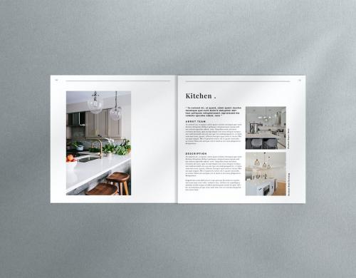 Square Interior Brochure Template