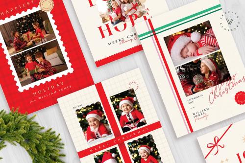 Elegant Christmas Photo Card / Holiday Card