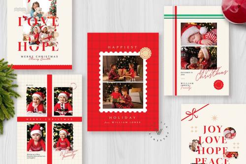 Elegant Christmas Photo Card / Holiday Card