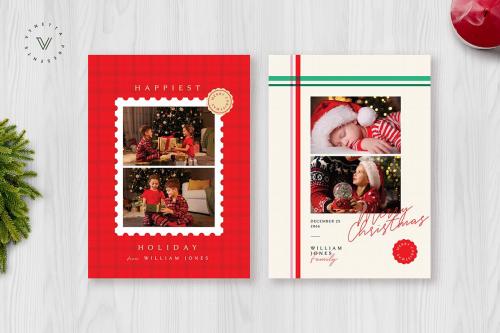 Elegant Christmas Photo Card / Holiday Card