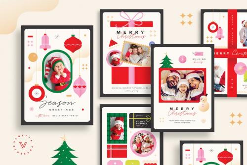 Festive Christmas Photo Cards