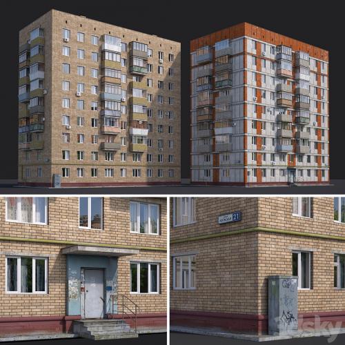 Residential houses. Moscow, Azov street, 21 and Chongarsky boulevard, 30