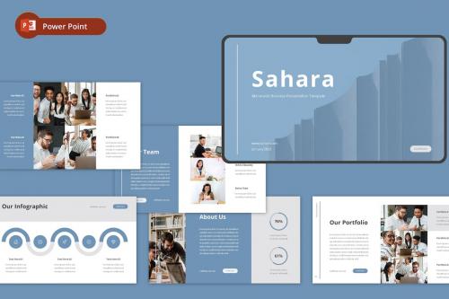 Sahara - Business PowerPoint Template