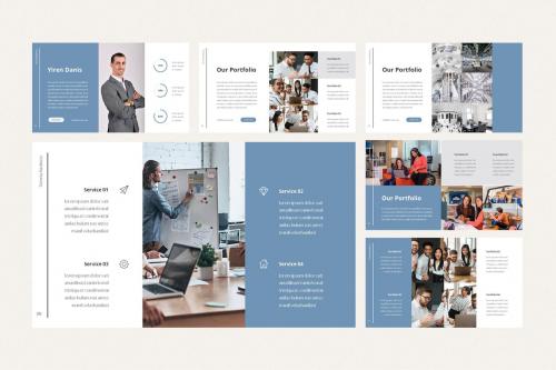 Sahara - Business PowerPoint Template