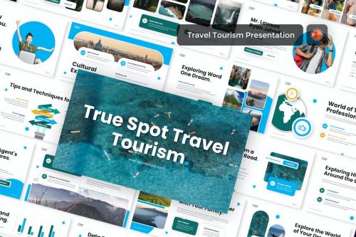 TrueSpot Travel Tourism PowerPoint Template