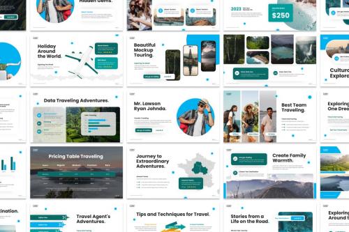 TrueSpot Travel Tourism PowerPoint Template