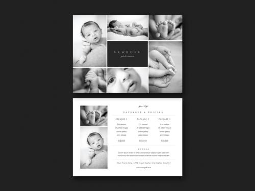 Newborn Photography Pricing Guide Layout - 323983090