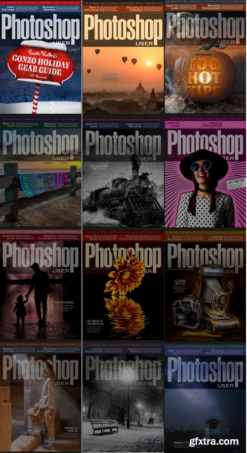 Photoshop User USA - 2023 Full Year Issues Collection