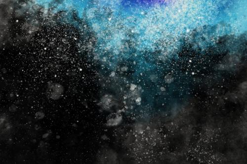 10 Watercolor space backgrounds set