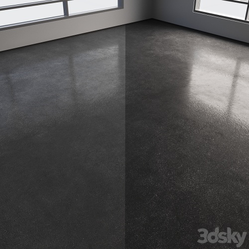 Self-leveling concrete floor No. 27