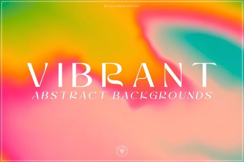 Vibrant Gradient Backgrounds - Liquid Neon Set