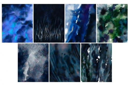 Underwater Watercolor Backgrounds