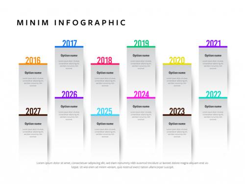 Infographic Panels Layout with 12 Options - 324924723