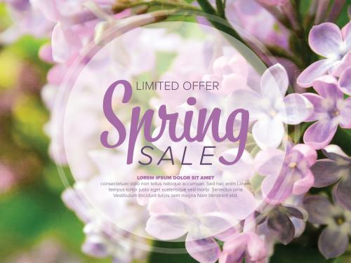 Spring Sale Flyer Layout - 325808435