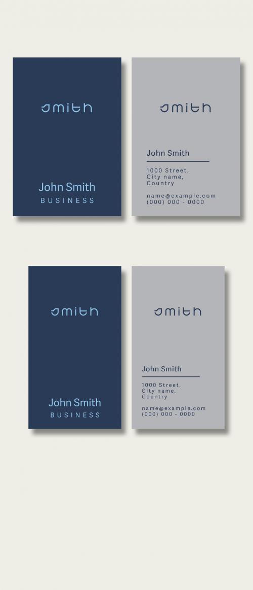 Modern Business Card Layout - 326444208