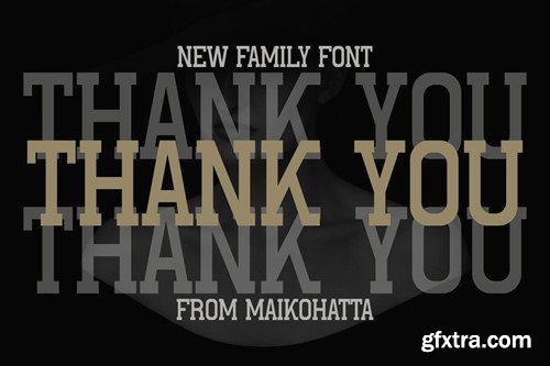 Vandeck - Display Serif Family Font G898TE5