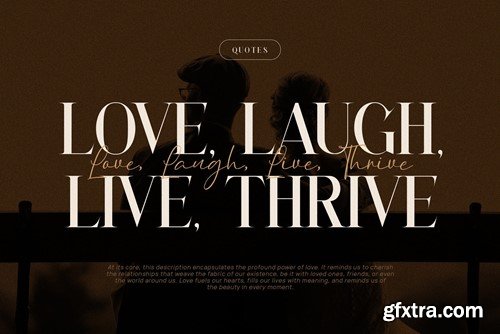 Hunter Elegant Serif Font Typeface RTYD3G9