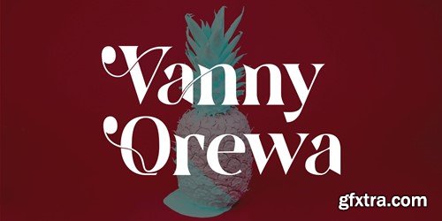 Vany Orewa - A Modern Serif Font 8A8PMAB