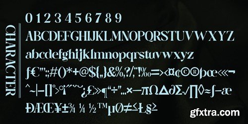 Vany Orewa - A Modern Serif Font 8A8PMAB