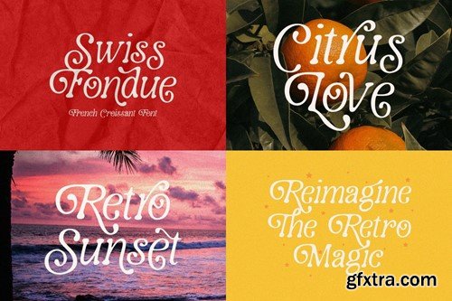 French Croissant - Hand Drawn Display Fonts 2C95MB5