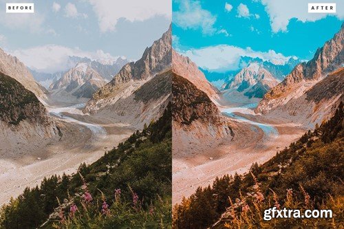 Mountain Cinematic Lightroom Presets XP3CRBW