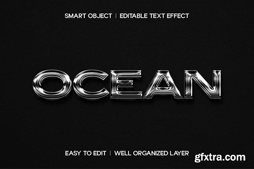 Realistic Chrome Text Effect 5DRVSRP