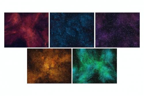 Watercolor Space Backgrounds