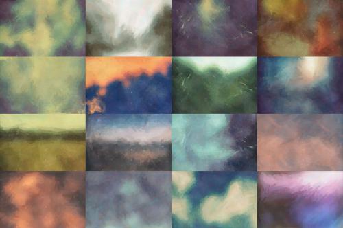 50 Abstract Watercolor Textures