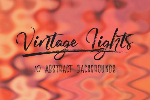 Vintage Lights: Abstract Backgrounds