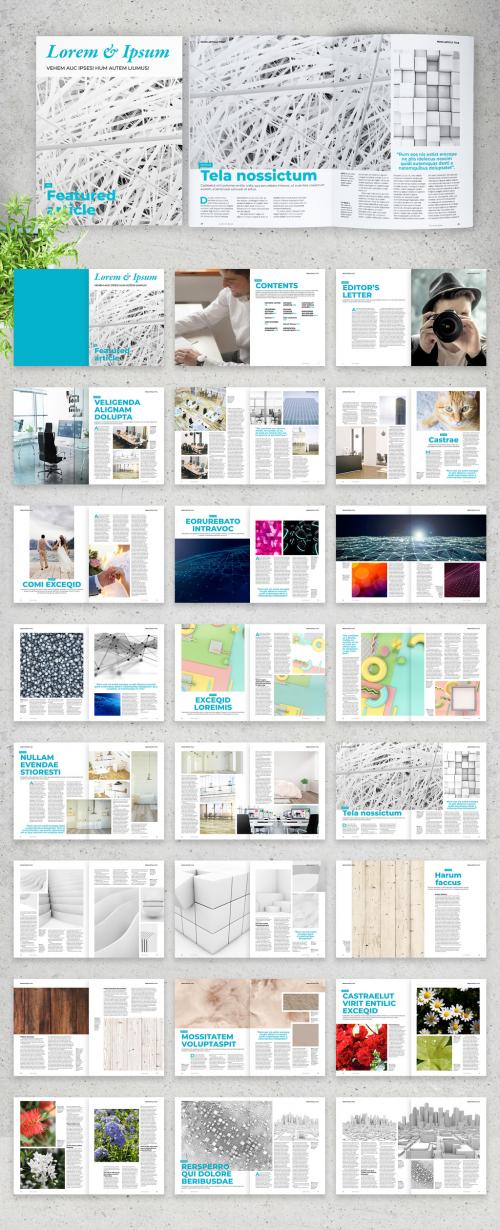 Art and Culture Innovative Magazine Layout - 328123477