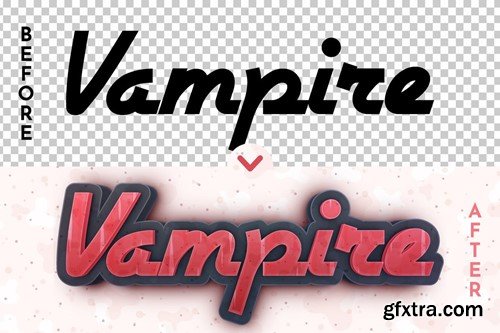 Vampire - Editable Text Effect, Font Style 6A9JLQU