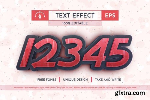 Vampire - Editable Text Effect, Font Style 6A9JLQU