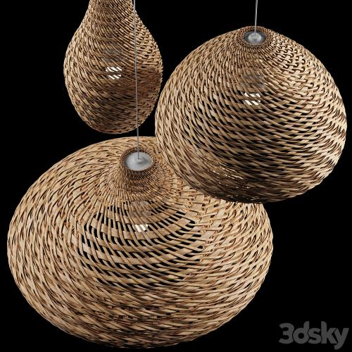 Rattan Pendant Light 08