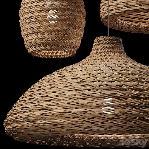 Rattan Pendant Light 08