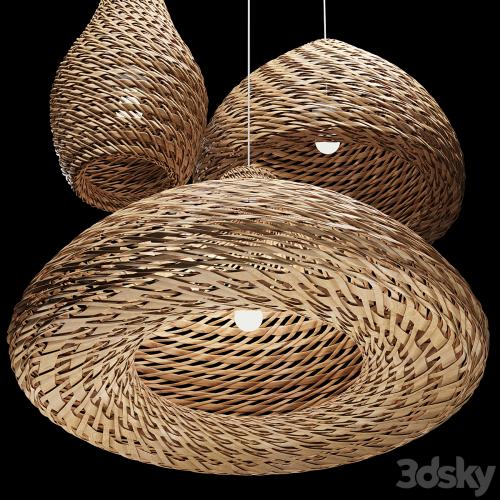 Rattan Pendant Light 08