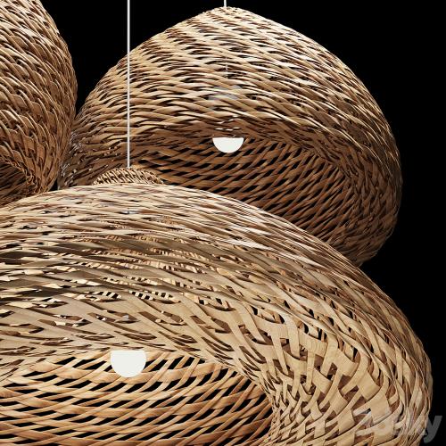 Rattan Pendant Light 08